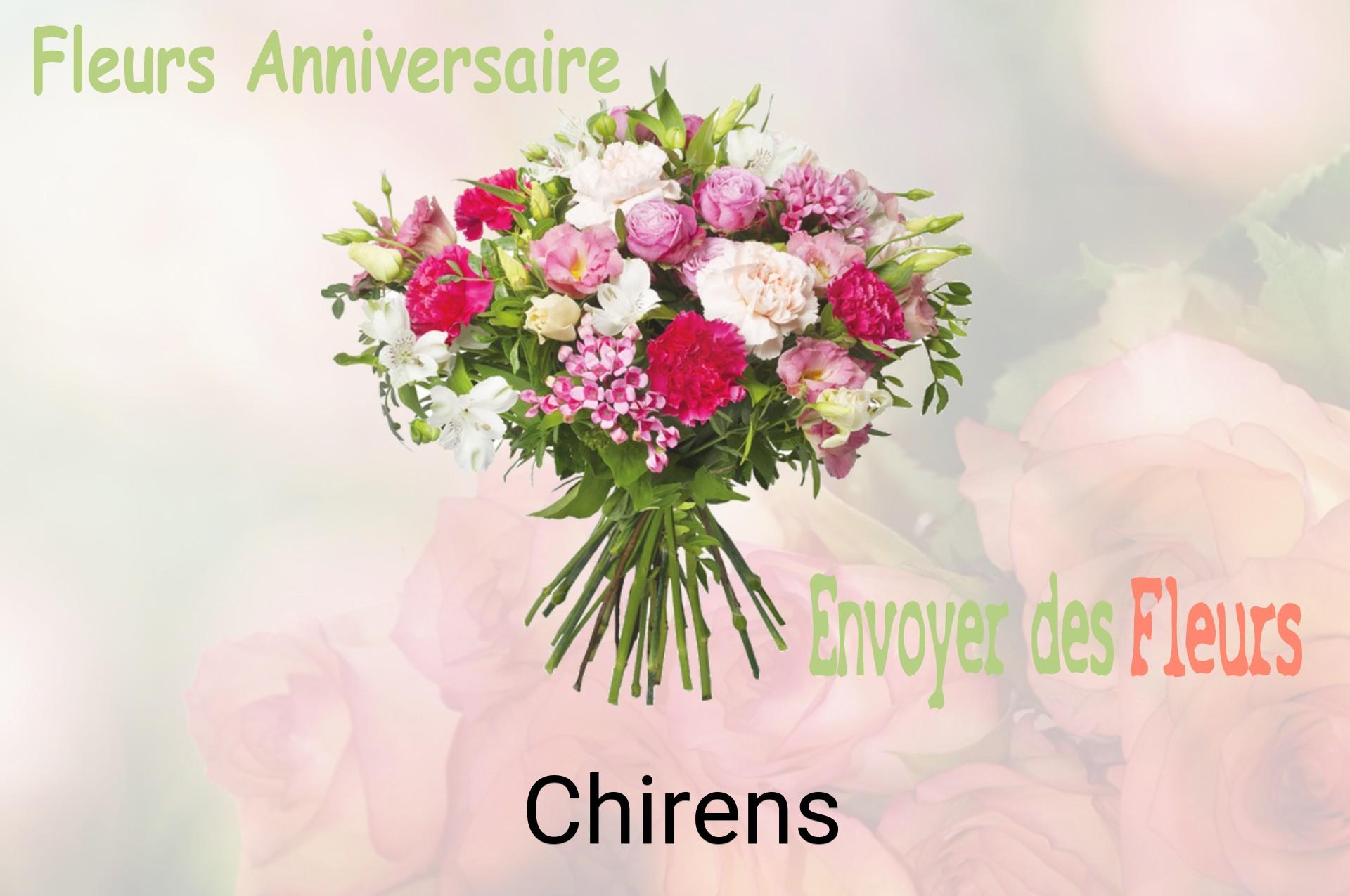 Bouquet de fleurs d’anniversaire livré à Chirens