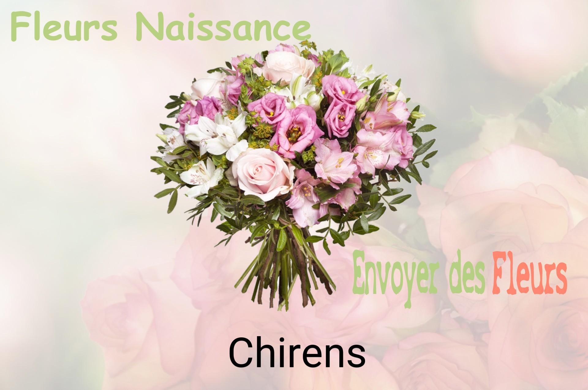 Bouquet de fleurs de naissance livré à Chirens